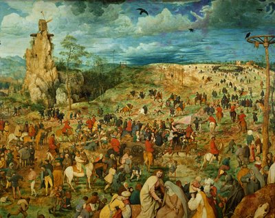 La Via Crucis, 1564 (dettaglio) da Pieter Bruegel the Elder